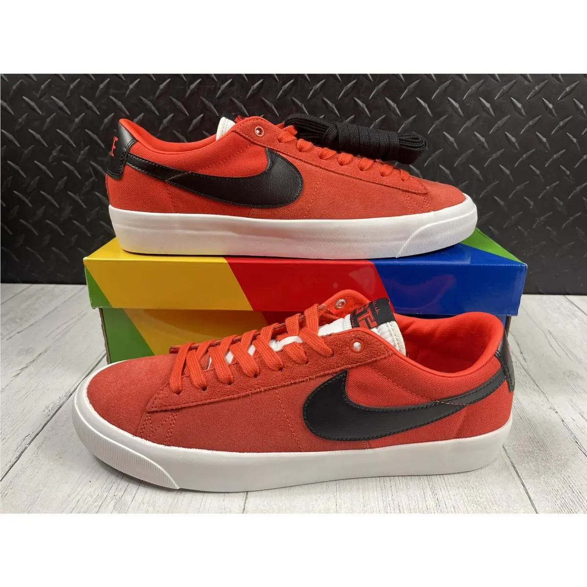 Nike shoes - Sb Zoom Blazer Low Pro Gt Hk - Dr9103800 - Orange (UPC: 0196148843781) 0