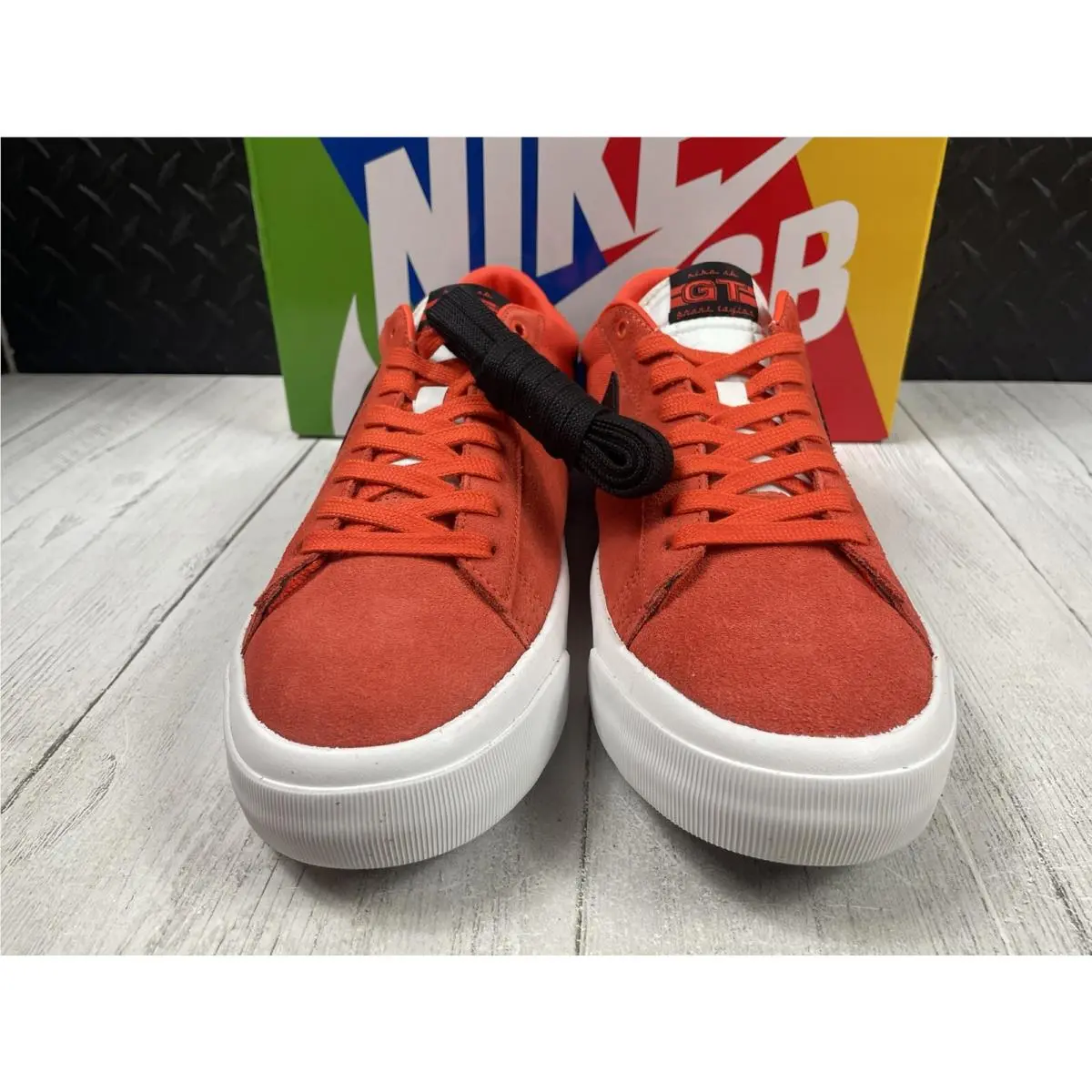 Nike shoes - Sb Zoom Blazer Low Pro Gt Hk - Dr9103800 - Orange (UPC: 0196148843781) 2