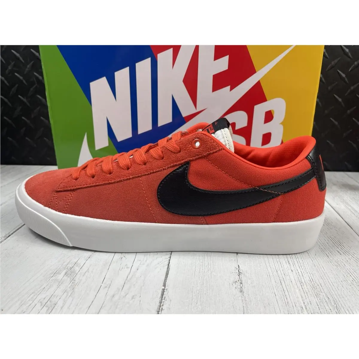 Nike shoes - Sb Zoom Blazer Low Pro Gt Hk - Dr9103800 - Orange (UPC: 0196148843781) 7
