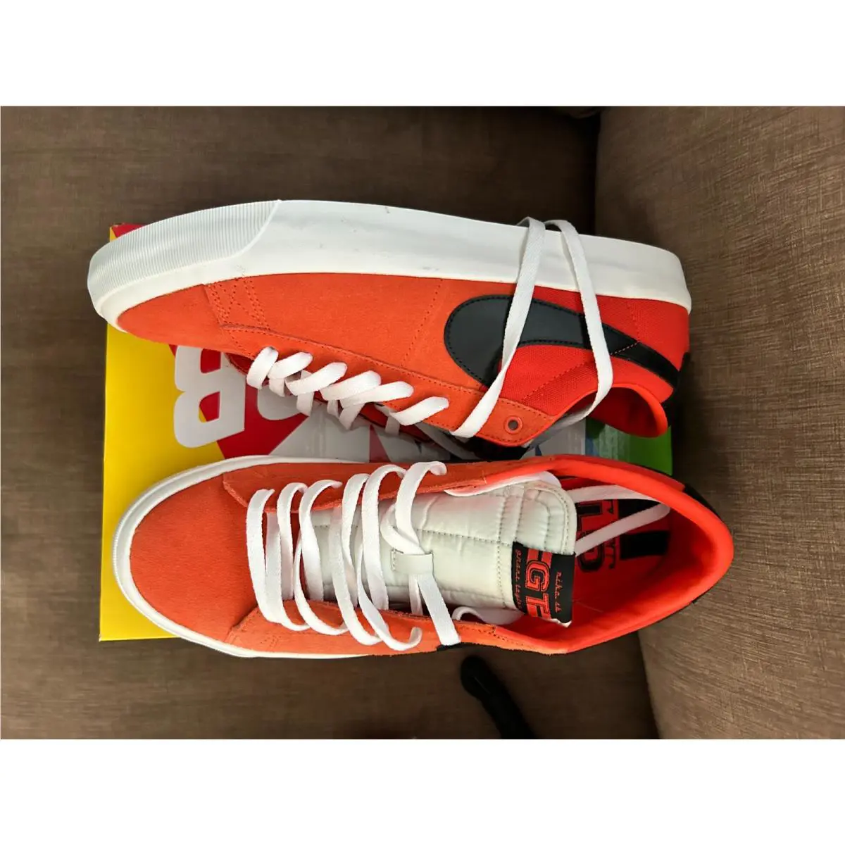 Nike shoes - Nike Blazer - Blazer - DR9103 800 - Team Orange/Black 4