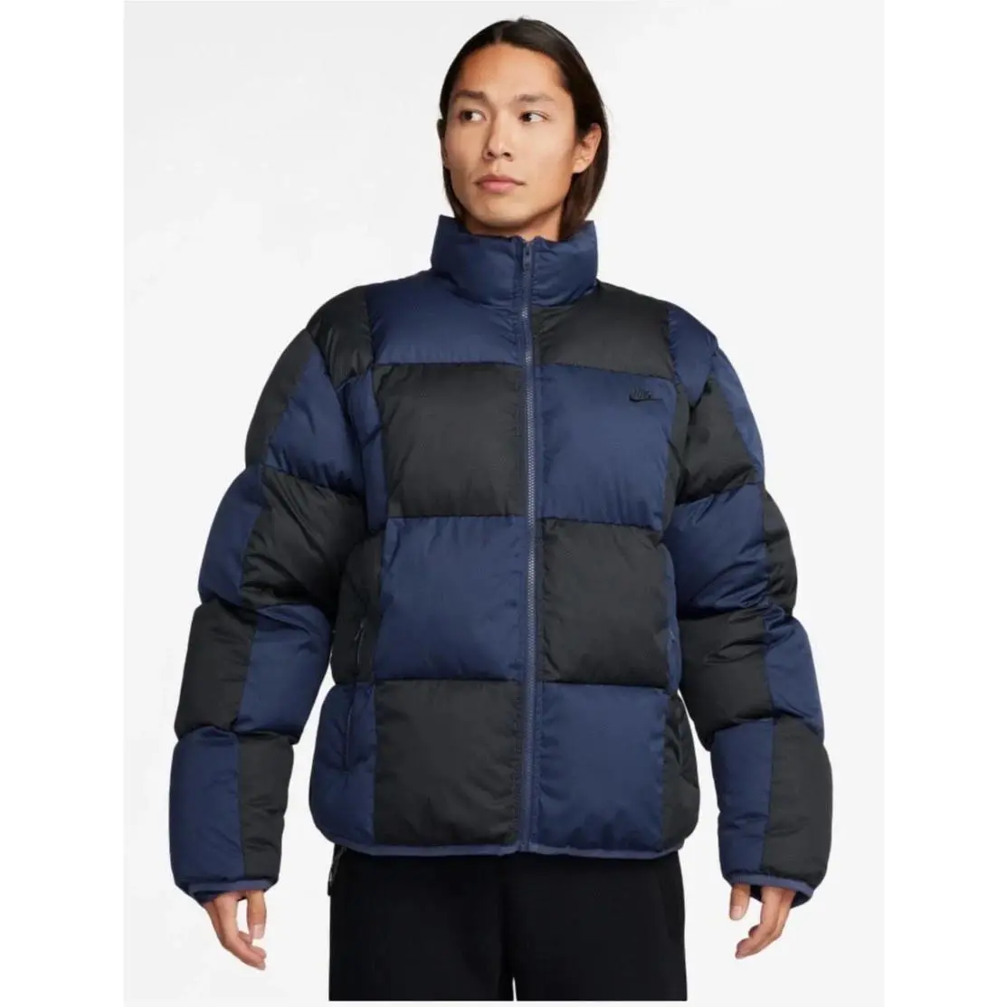 Sz S Small Men Nike Sportswear Therma-fit Checkered Puffer Jacket FZ0865-410