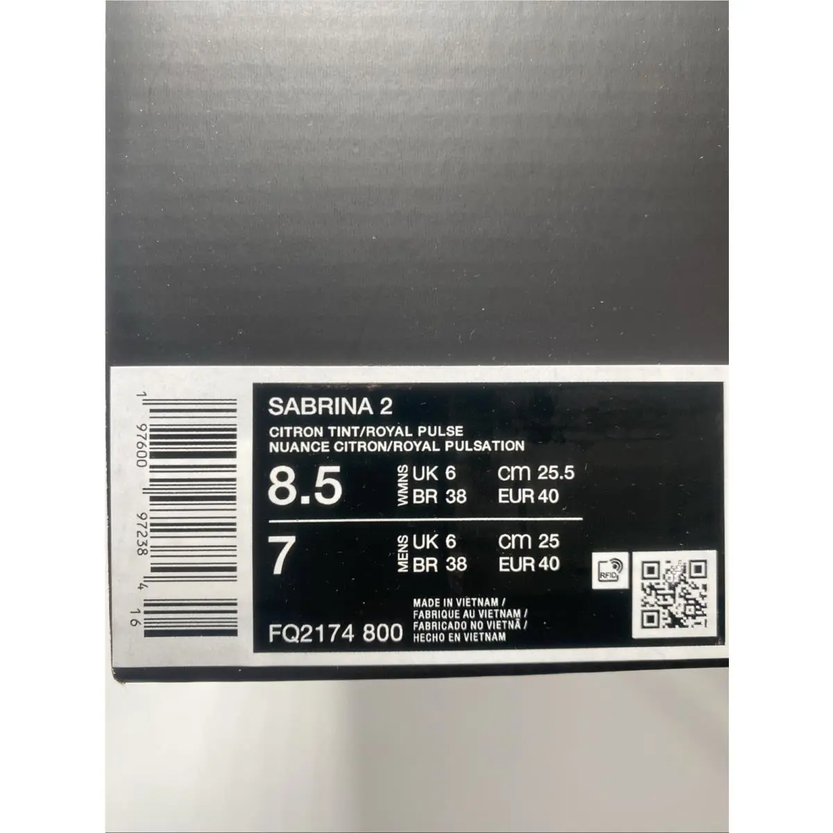 Nike shoes - Nike Sabrina 2 - Sabrina - FQ2174-800 - Yellow 6