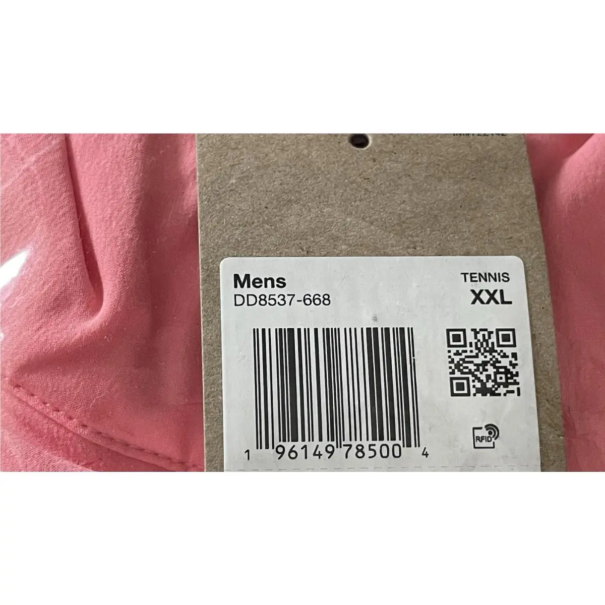 Nike clothing - NikeCourt Rafa Nadal - Court Rafa Nadal - DD8537668 - Pink Glaze/Black (UPC: 0196149785004) 2