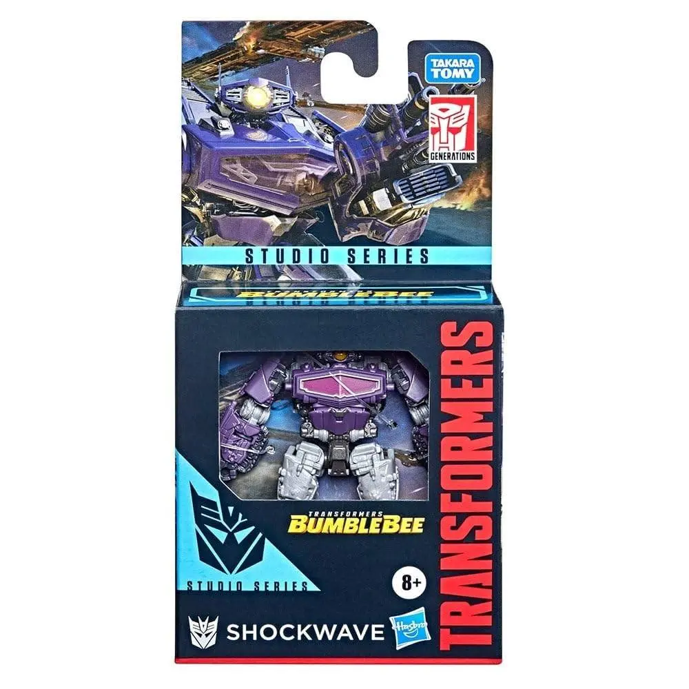 Transformers Toys Studio Series Core Class Bumblebee Shockwave Action Figure
