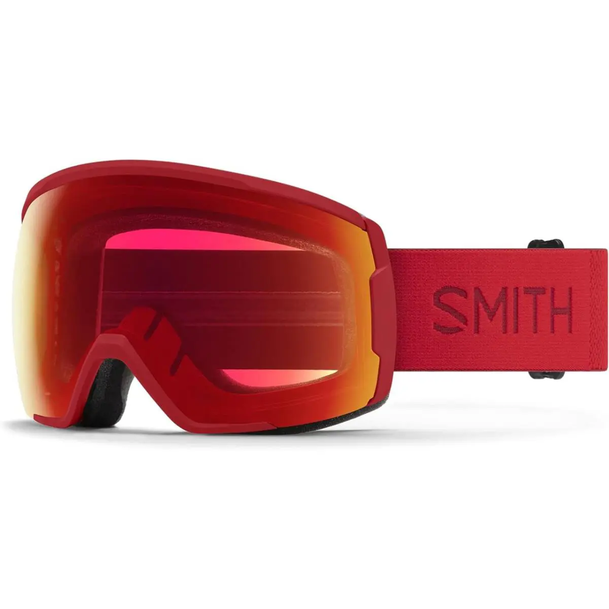 Smith Optics Proxy Unisex Snow Winter Goggle - Lava Chromapop Photochromic Red