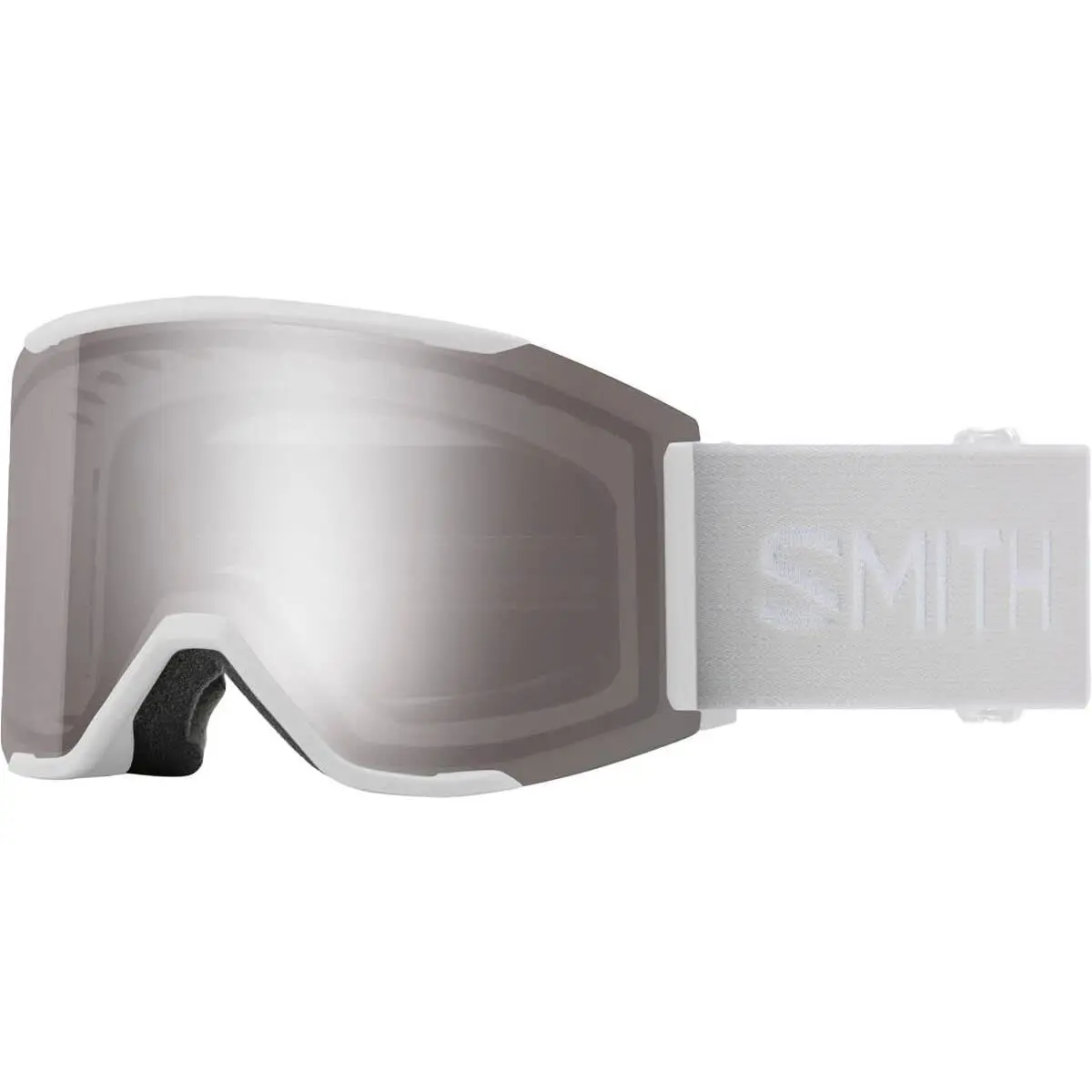 Smith Optics Squad Mag Unisex Snow Winter Goggle - White Vapor Chromapop Sun Pl