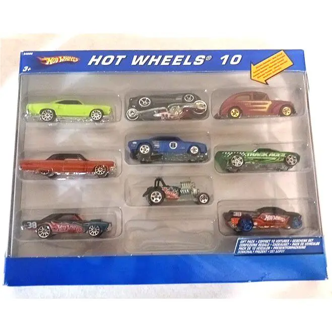 Hot Wheels 10 Error Complete Set of 10 2006 Look Gift Pack
