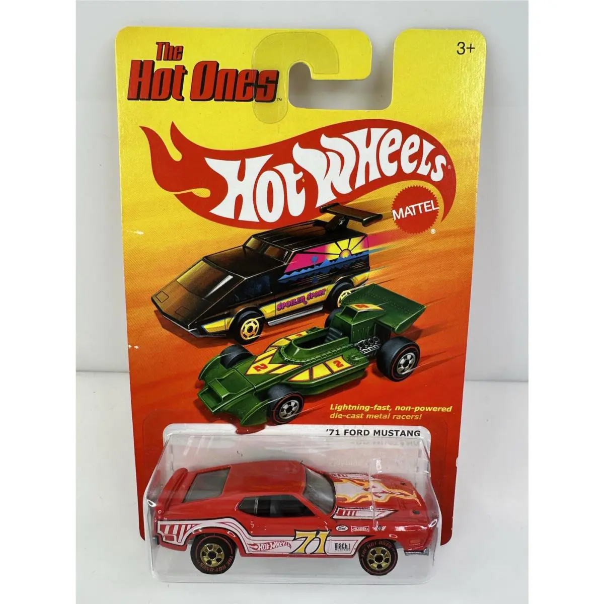 Hot Wheels The Hot Ones 71 Ford Mustang Chase Red