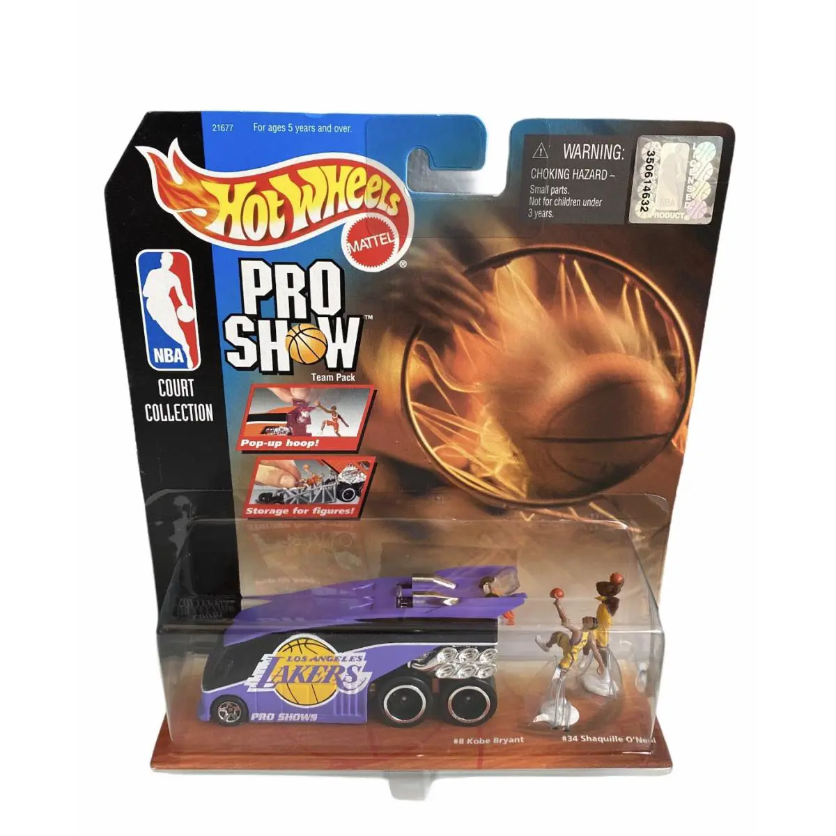 Hotwheels Pro Show Nba Court Collection Los Angeles Lakers Figures