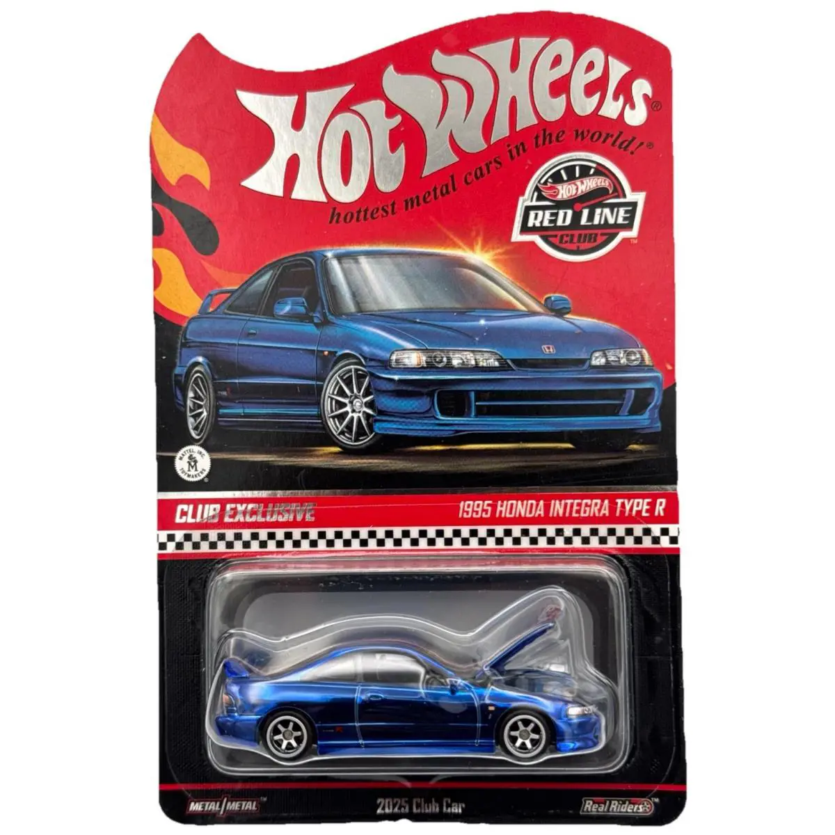 Hot Wheels 2025 HW Rlc Club Exclusive Otto Blue 1995 Honda Integra Type R