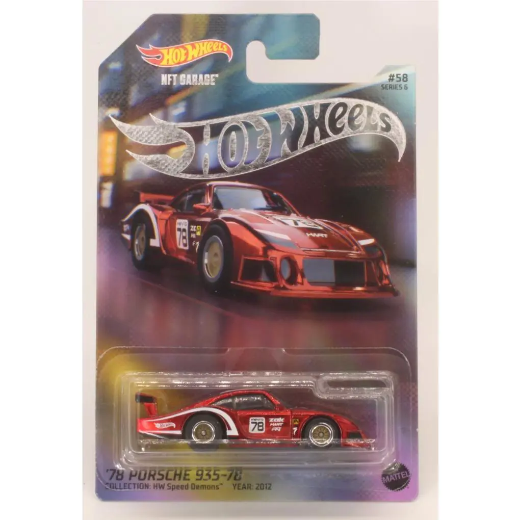 Hot Wheels Premium Series 6 Nftg Garage Speed Demons `78 Porsche 935-78