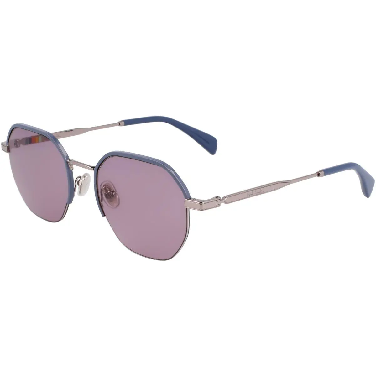 Lovell Men`s Semi-rimless Geometric Round Sunglasses PS24110S - Italy by Paul Smith