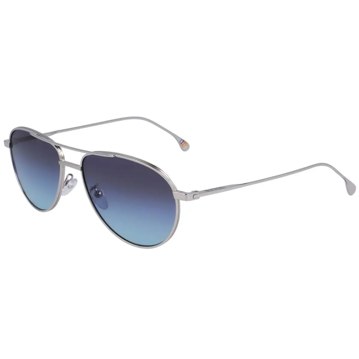 Paul Smith Felix Men`s Silver Triple Gradient Aviator Sunglasses PS07857S-003