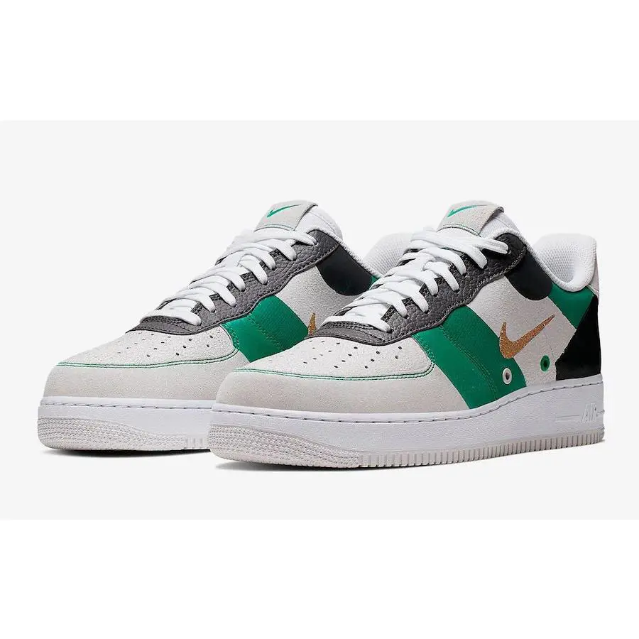 Nike shoes - CI0065100 - CI0065 100 - White/Black/Metallic Gold/Teal 1