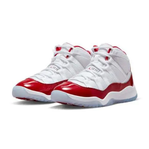 Nike shoes - Jordan 11 - White/Varsity Red/Black 0