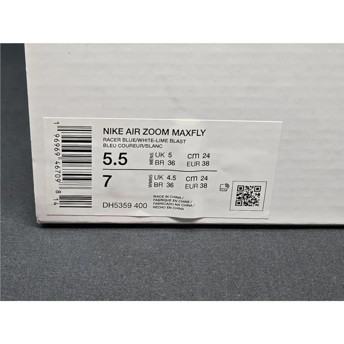 Nike shoes - Nike Air Zoom Maxfly - Air Zoom Maxfly - DH5359-400 - Blue 8