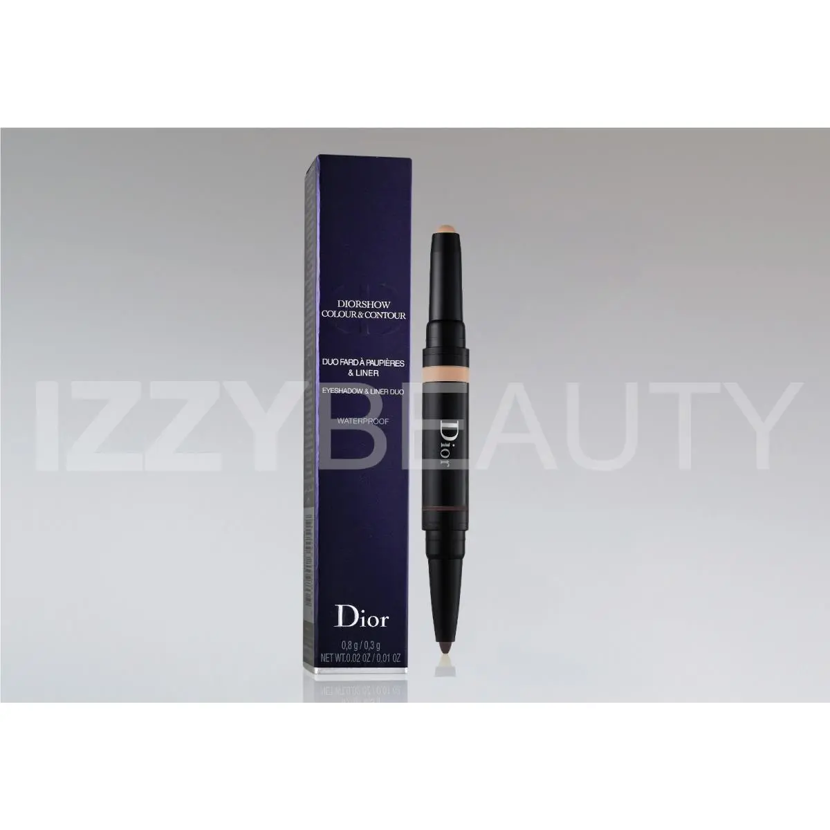 show Colour Contour Eyeshadow Liner Duo Waterproof 630 Shell Bronze by Dior