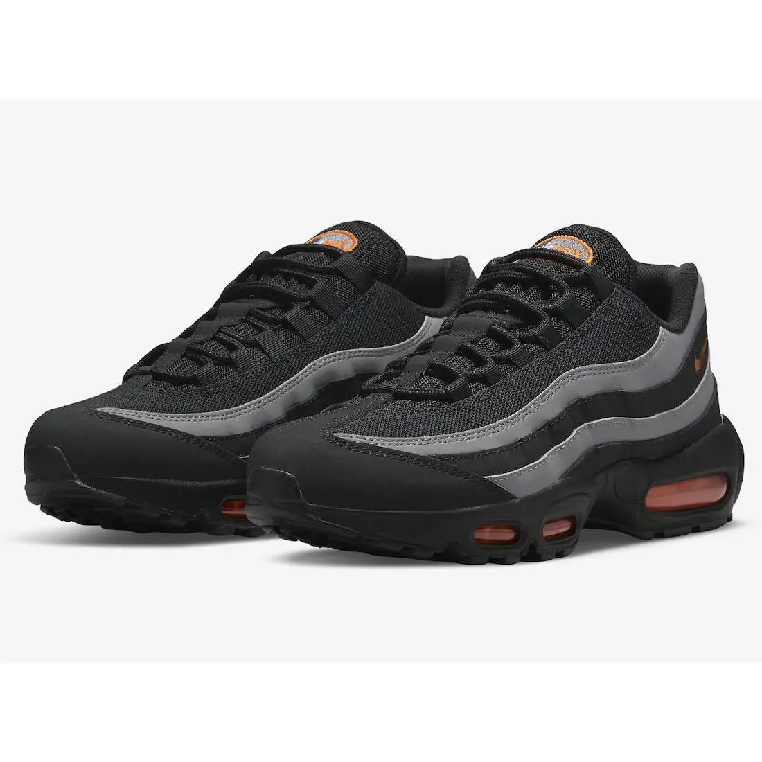Nike shoes - Nike Air Max 95 - Air Max - DX2657 001 - Black/Safety Orange/Iron Grey/White 0