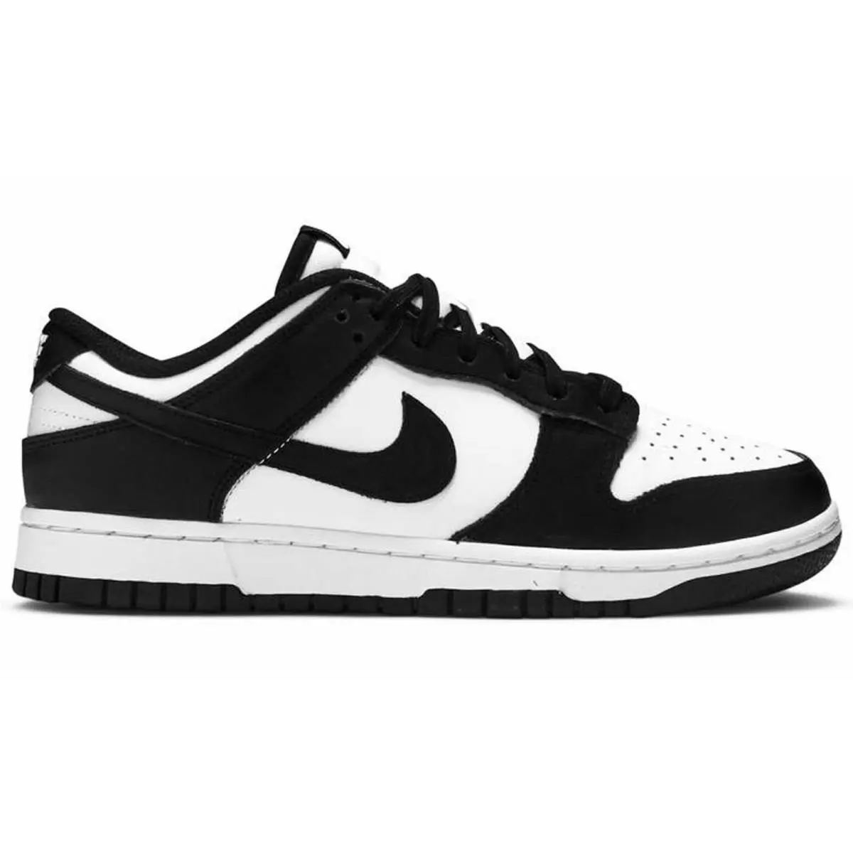 Grade School Youth Sizes Nike Dunk Low `panda` CW1590 100 - Black/White