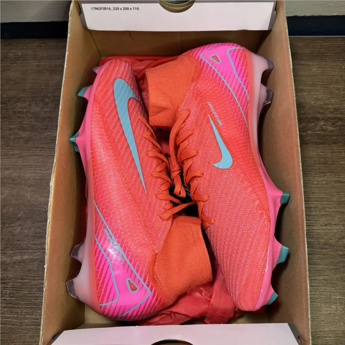Nike shoes - Nike Zoom Mercurial Superfly 10 - FQ1454-800 - Red 0