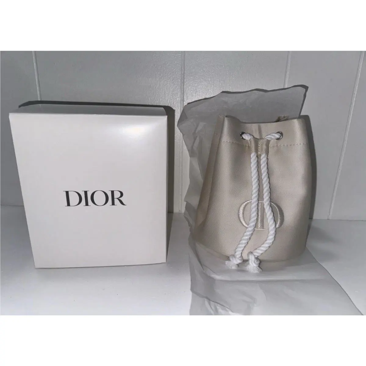 Christian  Beauty Pouch Cosmetics Bag W/ Capture Totale Products by Dior