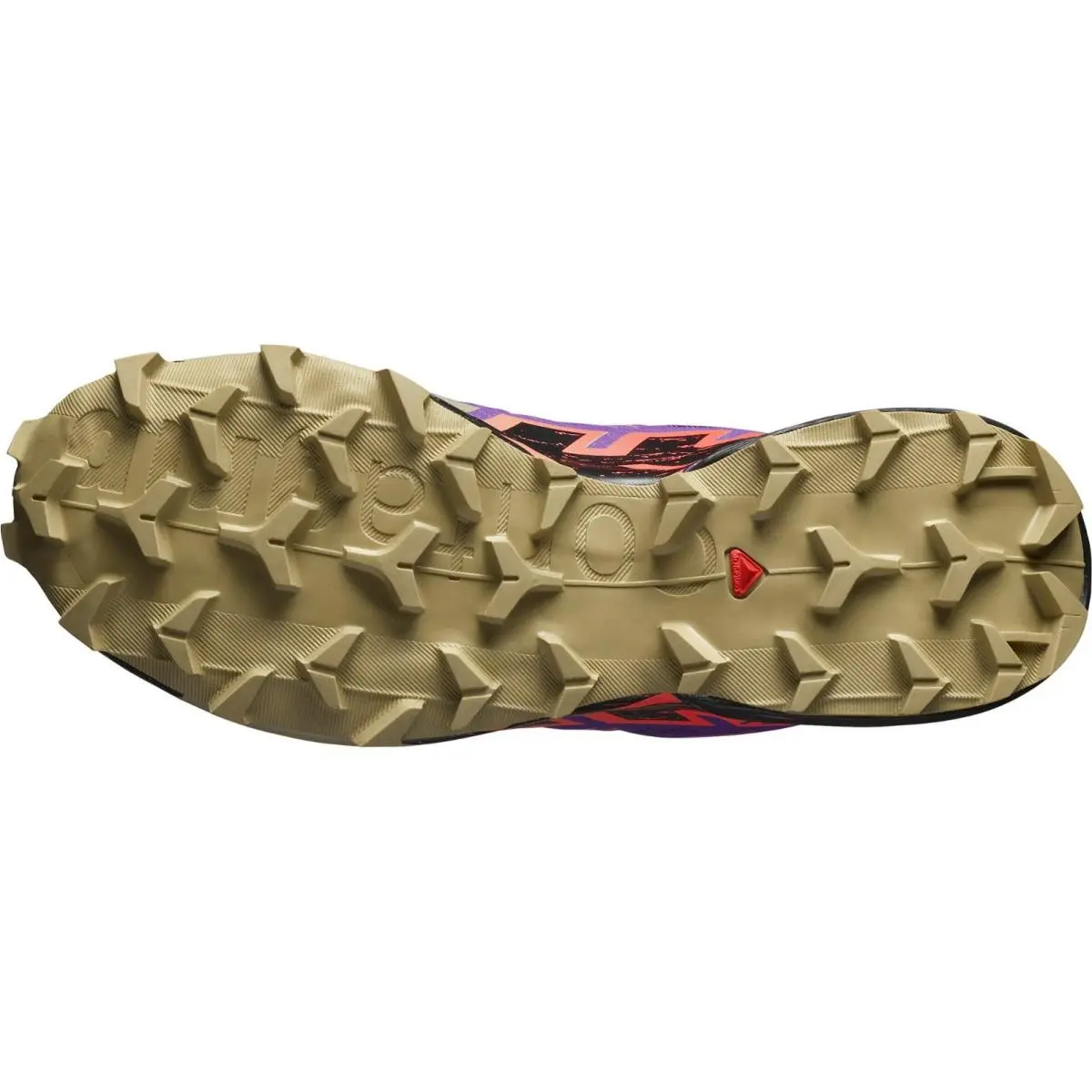 Salomon shoes - Salomon Speedcross 6 - Speedcross - L47881500 - Liberty / Black / Neon Flame 4