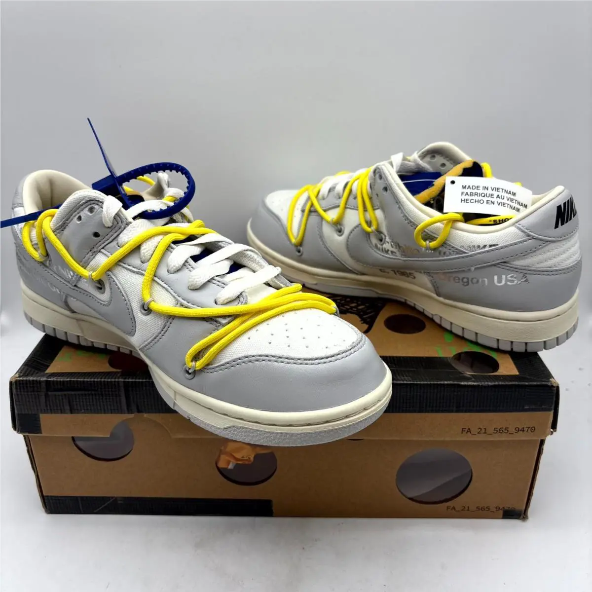 Nike shoes - Nike Dunk Low - Dunk Low - DM1602-120 - Sail Neutral Gray (UPC: 195240889468) 1