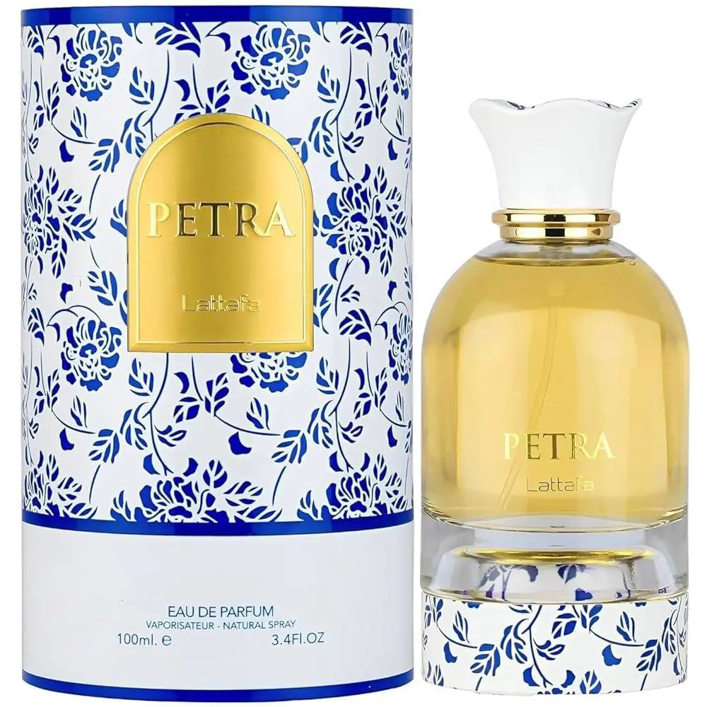 Lattafa Petra Eau de Parfum Spray 3.4 oz 100 ml Unisex – Box