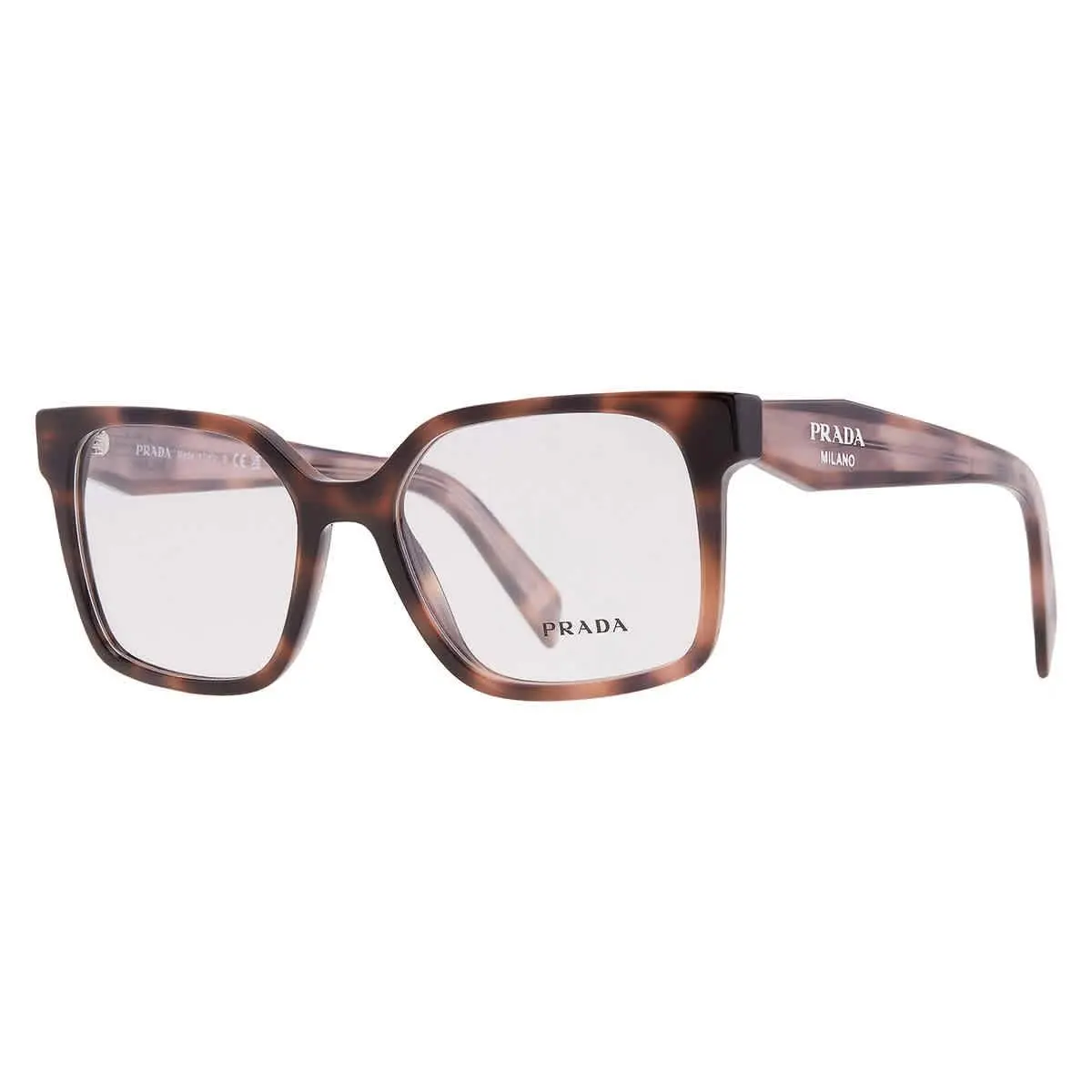 Prada Demo Square Ladies Eyeglasses PR B03V 23A1O1 54 PR B03V 23A1O1 54