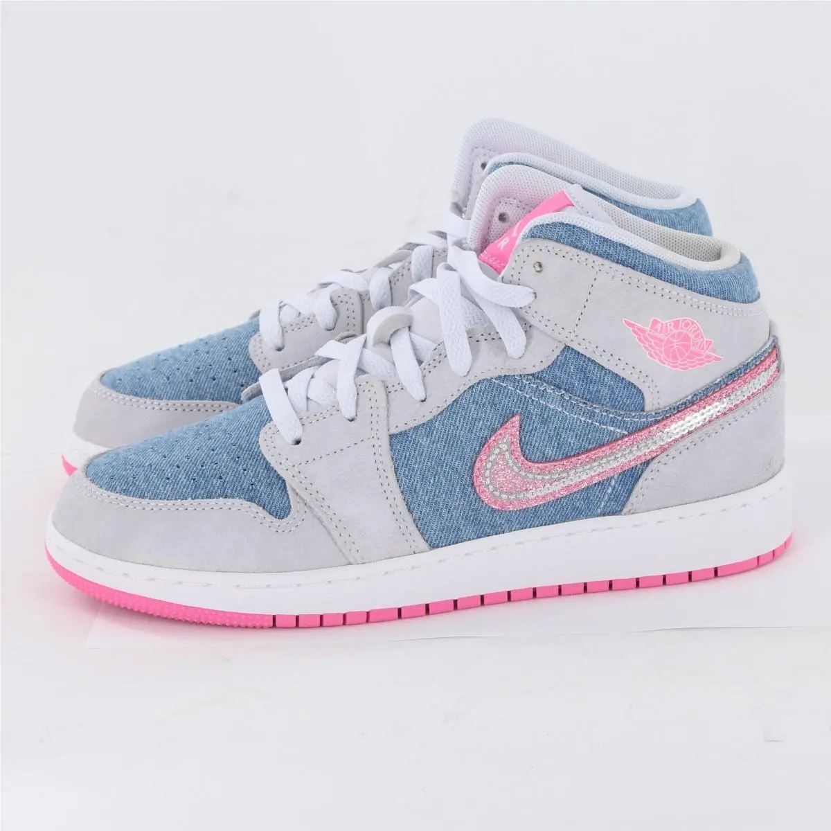 Nike shoes - AIR JORDAN 1 MID SE - HQ1999 400 - Blue 2