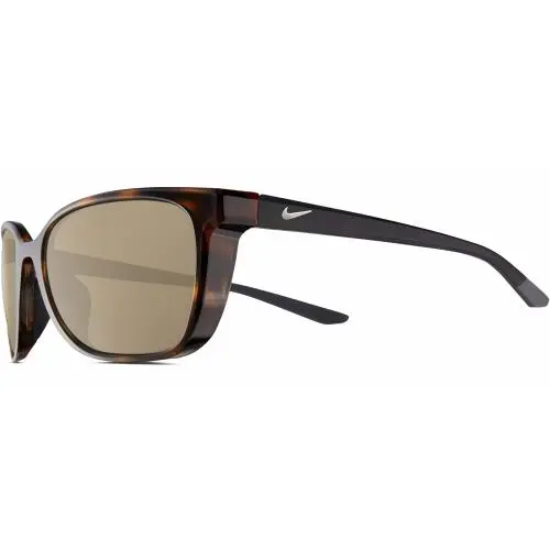 Sentiment-220 Women`s Polarized Sunglasses Brown Tortoise Havana 56mm 4 Opt Amber Brown Polar by Nike