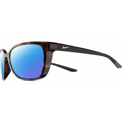 Sentiment-220 Women`s Polarized Sunglasses Brown Tortoise Havana 56mm 4 Opt Blue Mirror Polar by Nike