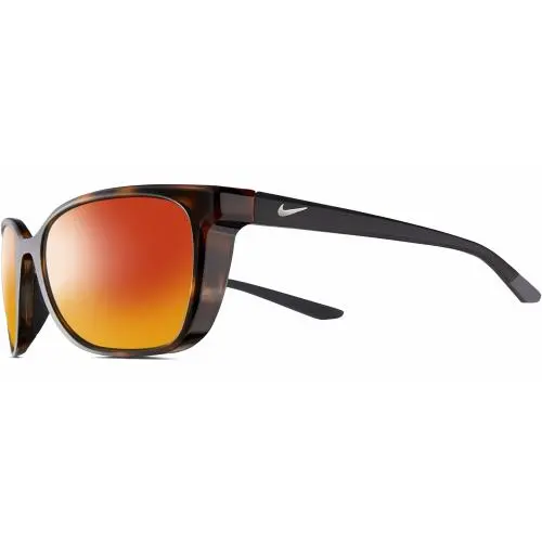 Sentiment-220 Women`s Polarized Sunglasses Brown Tortoise Havana 56mm 4 Opt Red Mirror Polar by Nike