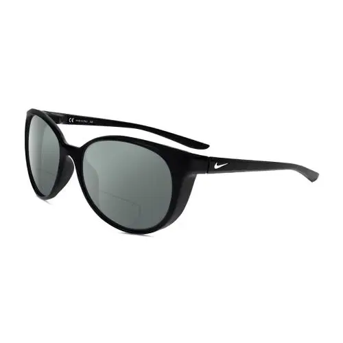 Essence CT8234 Unisex Polarized Bifocal Sunglasses Black White 56 mm 41 Opt Grey by Nike