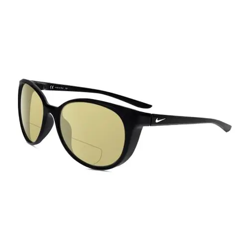 Essence CT8234 Unisex Polarized Bifocal Sunglasses Black White 56 mm 41 Opt Yellow by Nike