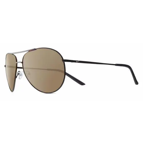 Chance-M-016 Unisex Pilot Polarized Sunglasses Black Grey 61 mm 4 Options Amber Brown Polar by Nike
