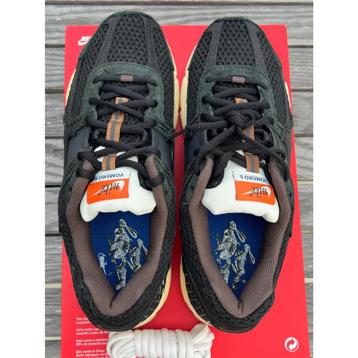 Nike shoes - Nike Zoom Vomero - Zoom Vomero - FD0533 - BLACK/BLACK/SESAME/COCONUT MILK 10