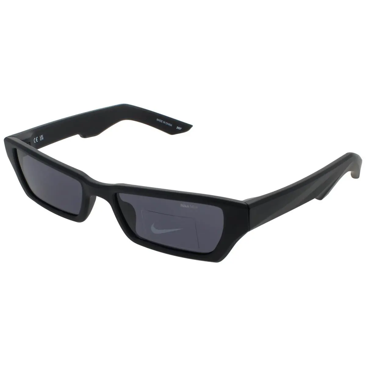 Nike Lucent Boost EV24051 010 Sunglasses Matte Black Frame Grey Lenses 53 mm