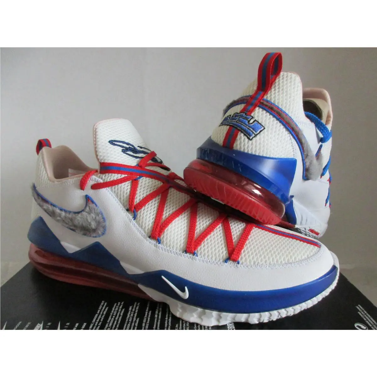 Nike shoes - Nike Lebron XVII Low - Lebron XVII Low - White (UPC: 193655914072) 1