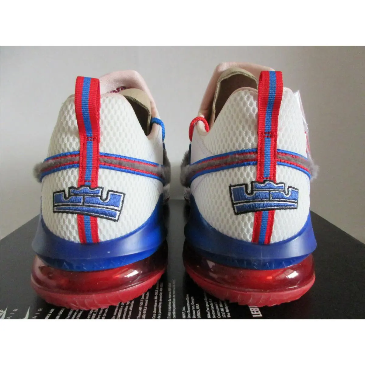 Nike shoes - Nike Lebron XVII Low - Lebron XVII Low - White (UPC: 193655914072) 4