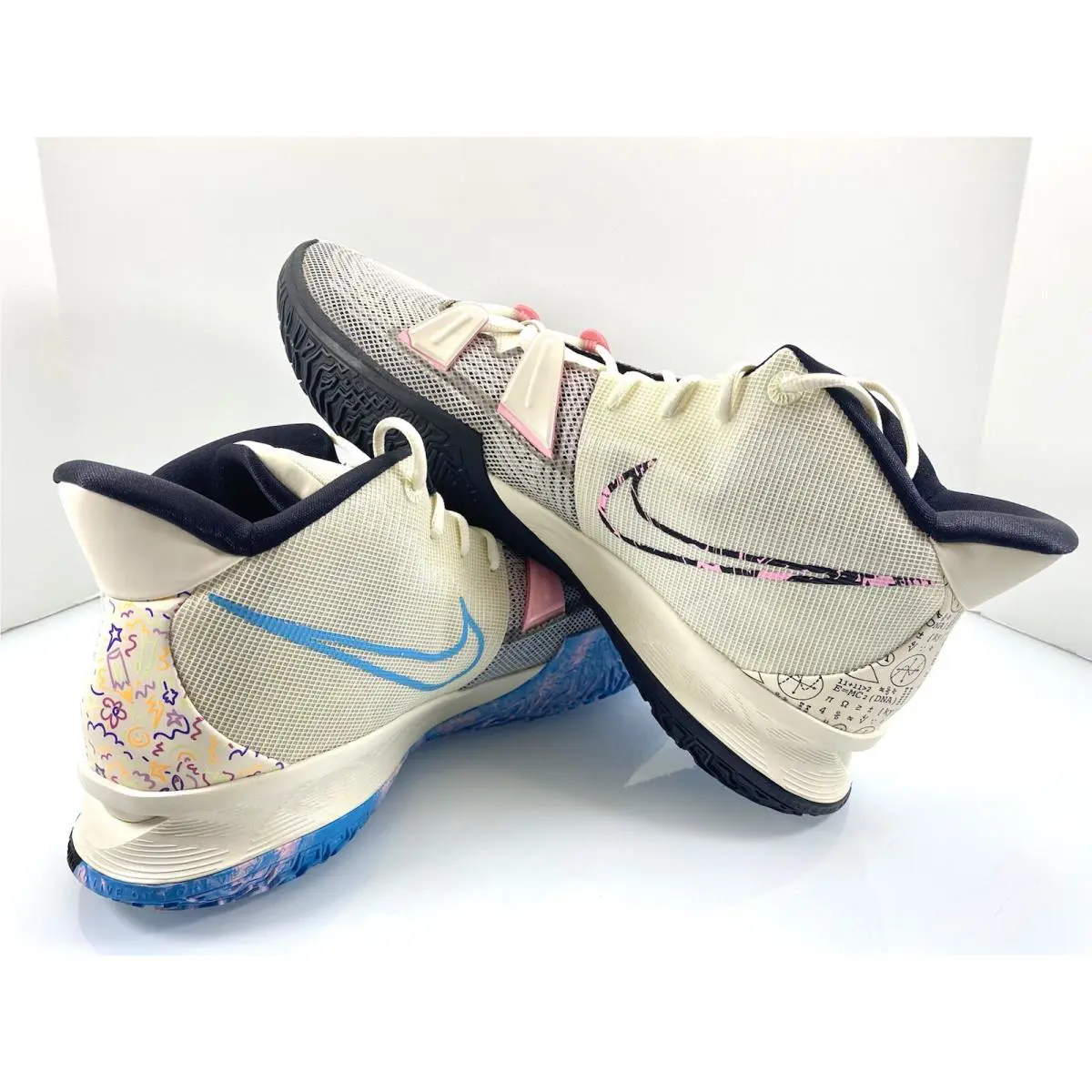 Nike shoes - Nike Kyrie 7 - Kyrie - CZ0141-100 - Pale Ivory/Chlorine Blue-Black 1