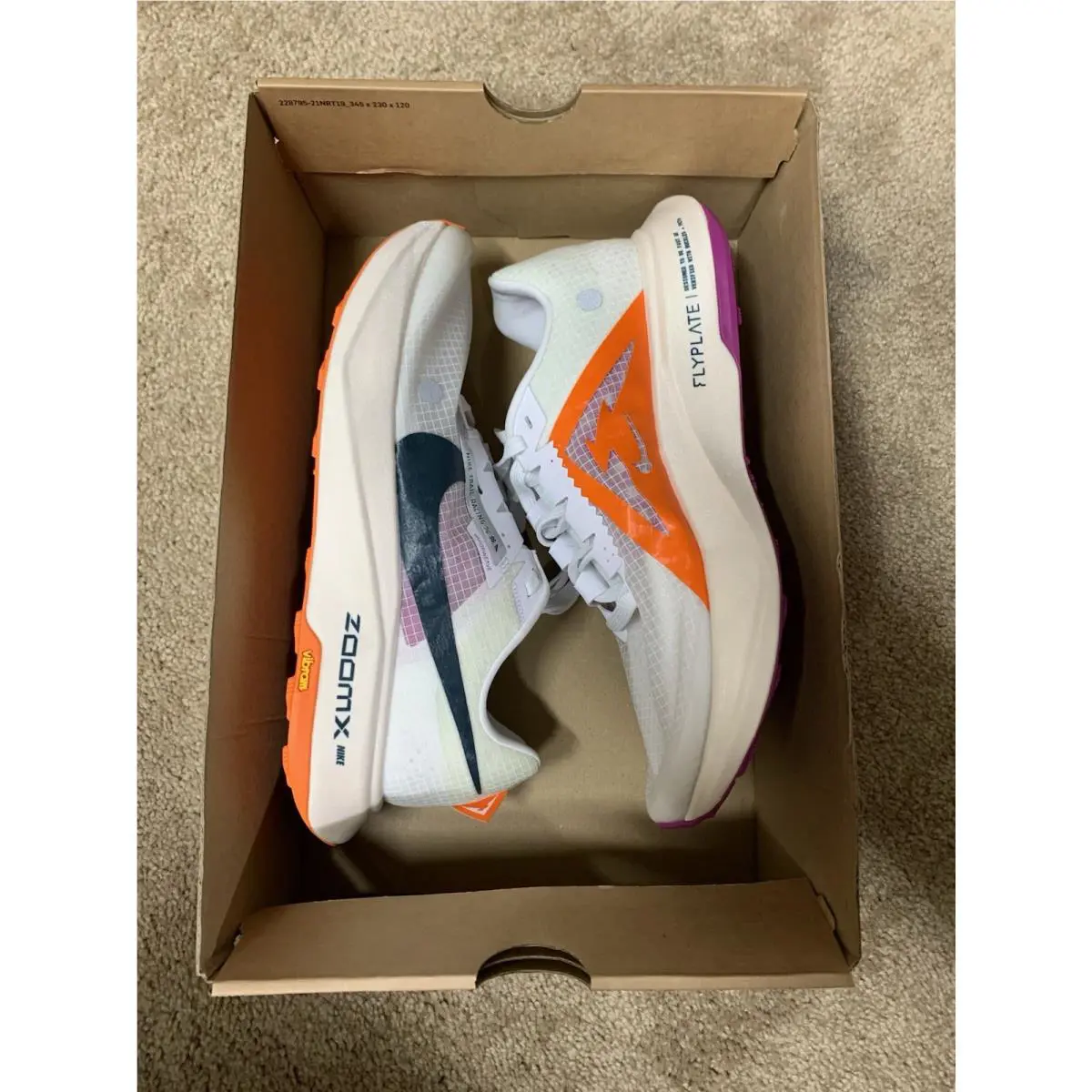 Nike shoes - Nike ZoomX Ultrafly - ZoomX Ultrafly - DX1978 101 - White 7