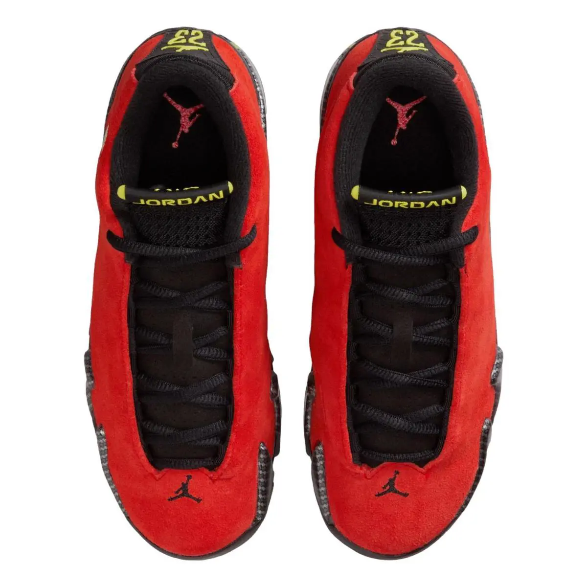 Nike shoes - Air Jordan 14 Retro (GS) - Red (UPC: 197864085677) 2