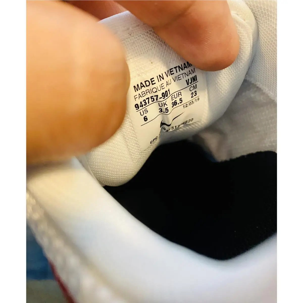 Nike shoes - Nike Air Max 1 - Air Max - 943757-901 - Red-White-Grey 10