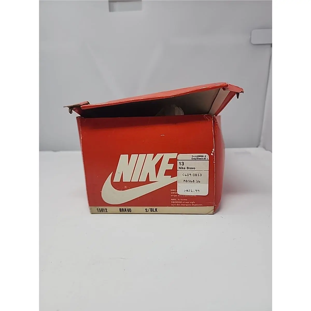 Nike shoes - Nike Bravo II - Bravo - 15612 - Gray & Black 9