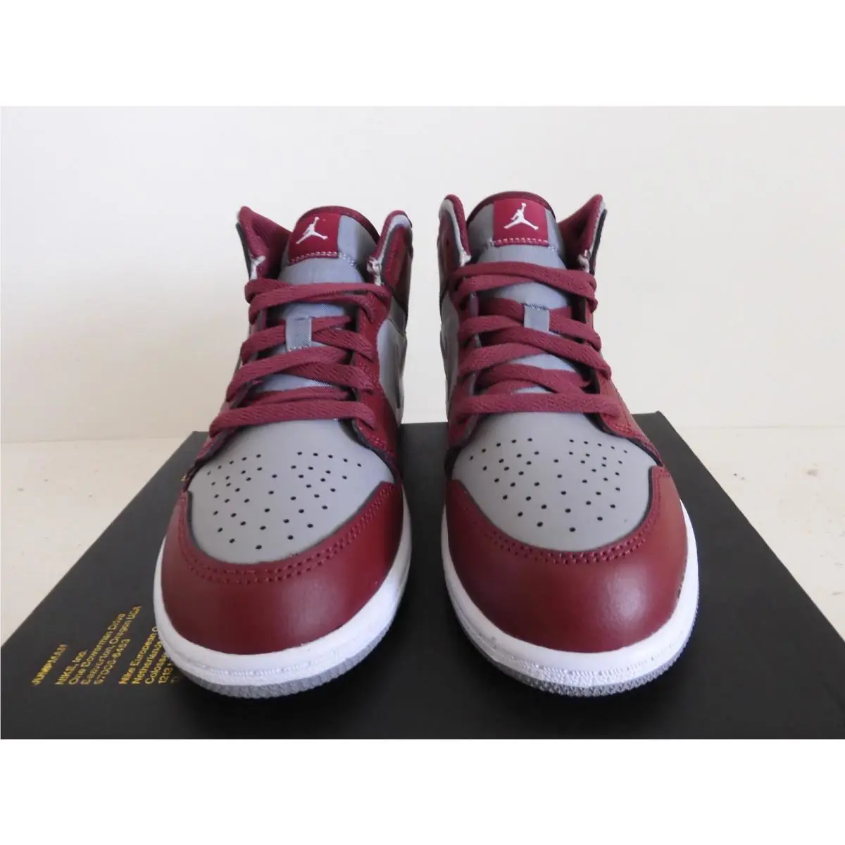 Nike shoes - JORDAN 1 MID - MID - Red (UPC: 196152218834) 1