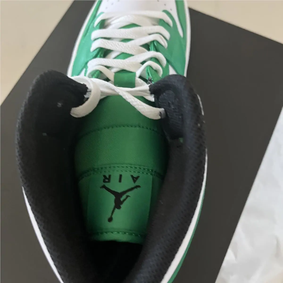 Nike shoes - Nike Air Jordan Mid - Air Mid - DA8426-301 - White, Green (UPC: 196604816908) 6