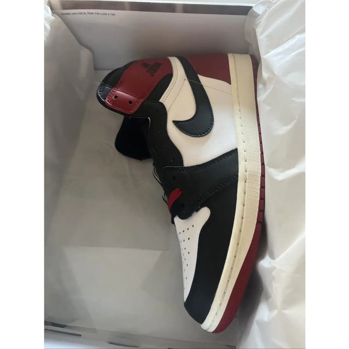 Nike shoes - Jordan OG - Black Red White 5