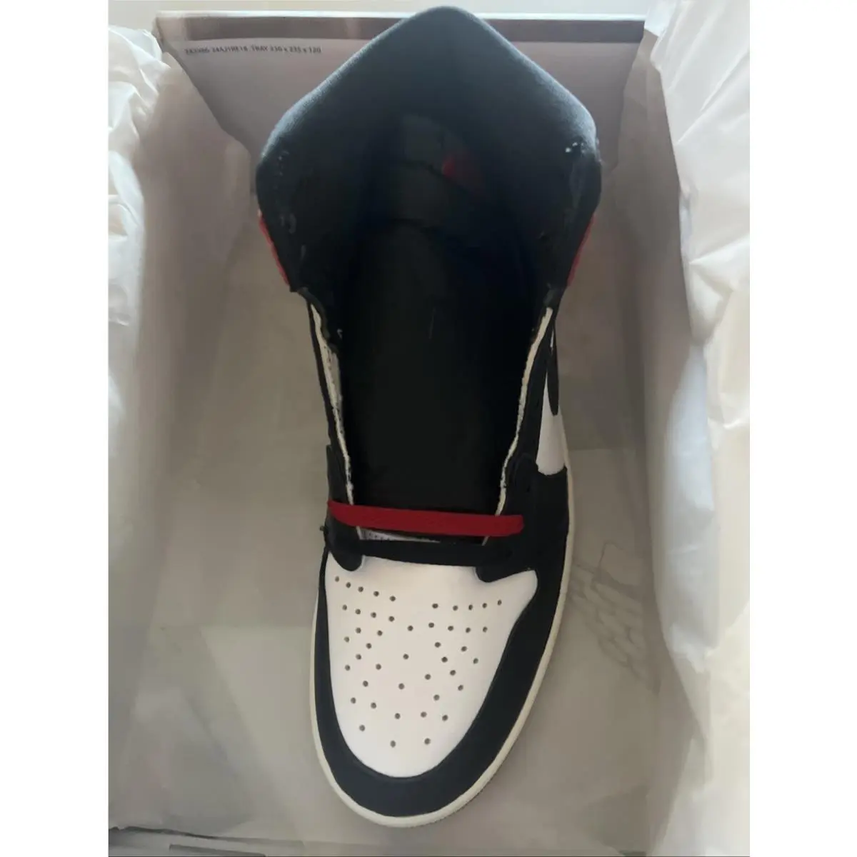 Nike shoes - Jordan OG - Black Red White 6