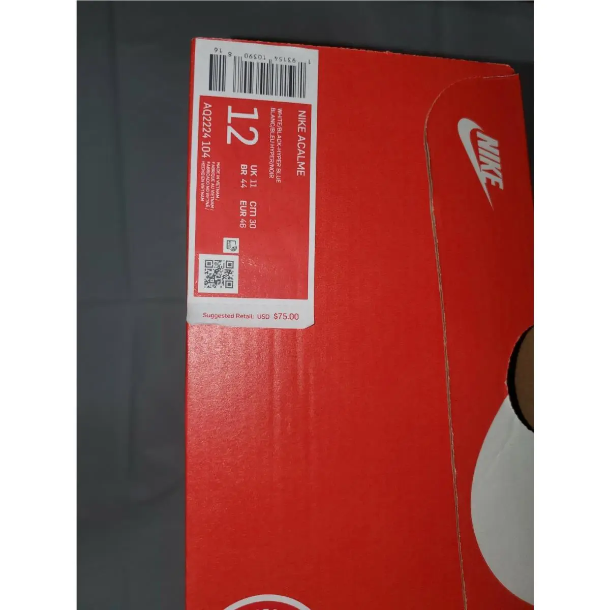 Nike shoes - Nike Acalme - Acalme - AQ7459101 - White 5